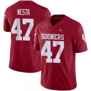 #47 James Nesta Oklahoma Crimson Men Jerseys 2025 College Football