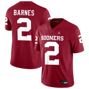 #2 Jovantae Barnes OU Crimson Mens Jersey Official College Football