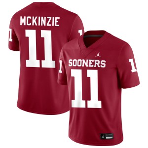 #11 Kobie McKinzie Oklahoma Sooners Crimson Mens Jerseys Limited College Football